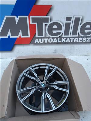(1DB)[GYÁRI BONTOTT] BMW FELNI ( V-spoke 747M) X5 G05 / X6 G06 | 9,5Jx22 ET:37 | 3611 8072002